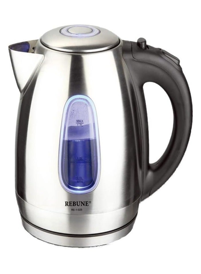 REBENUO Electric Kettle Stainless Steel Fast, 1.7 Litre - Image 1