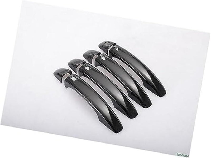 Wivplex Glossy Chrome Car Door Handle Cover Set - Image 1