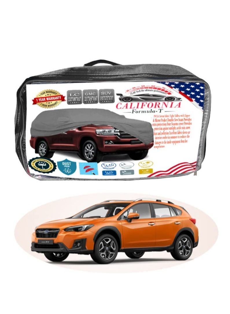 California formula-T car body cover SUBARU XV + Working Gloves  - Image 1