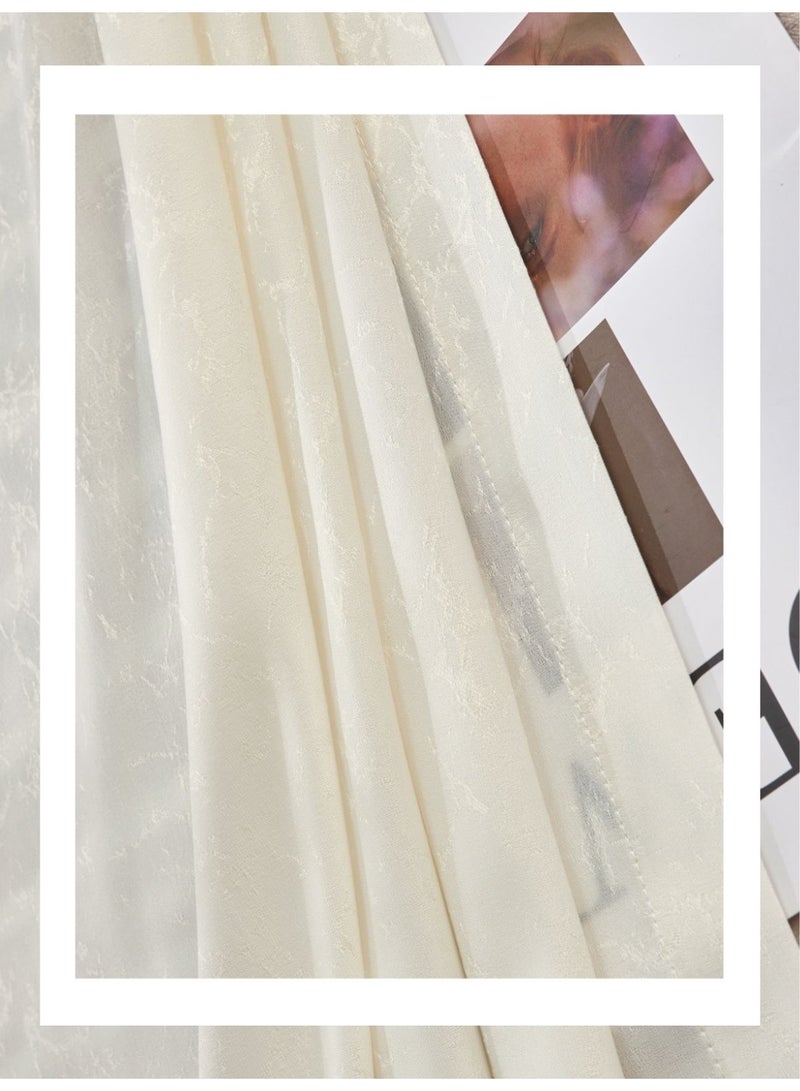 QBAID Semi-Transparent Window Drapes – Choose the Right Fit for Your Bedroom or Living Room - Image 4