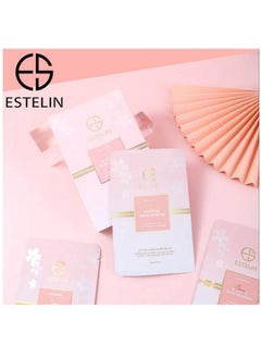 ESTELIN Estelin Cherry Blossoms Micro Nutritive Essence Mask 25g x 5 Pieces  - Image 1