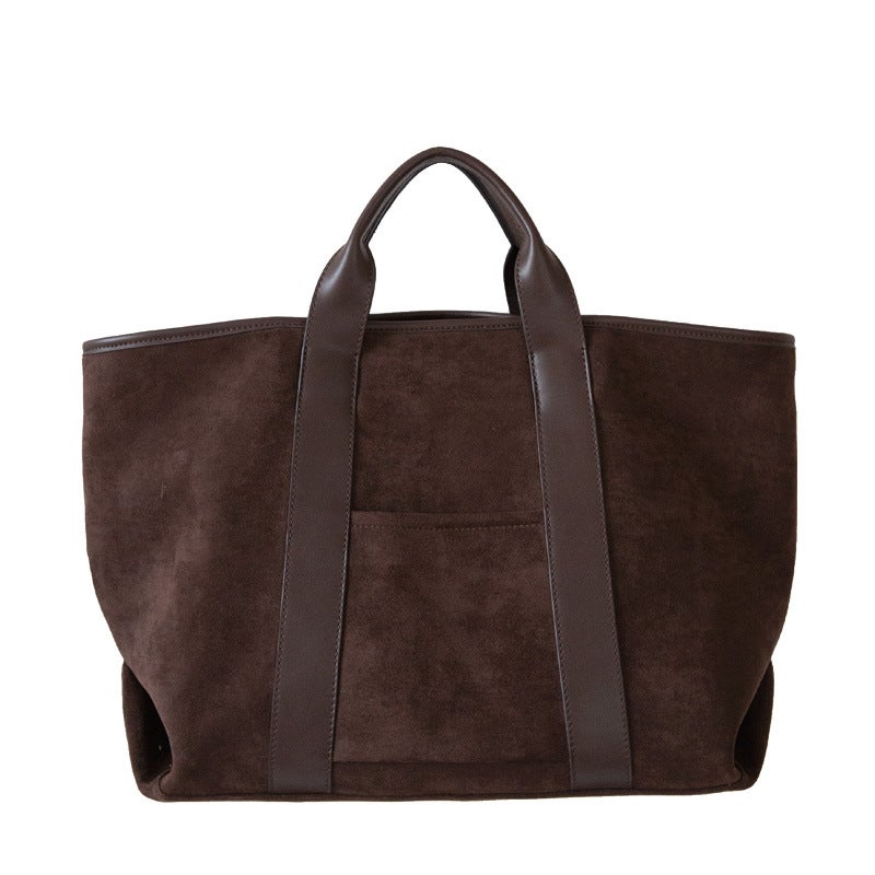 Retro Velvet Large Tote Bag - Image 5