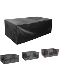MarlaMall Outdoor Furniture Cover 170x94x70cm Black 210D  - Image 1