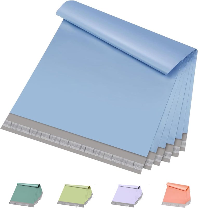Metronic Poly Mailers 19x24 Inch 50 Pcs, Large Shipping Bags for Clothing, Strong Thick Mailing Bags with Self Adhesive Waterproof and Tear-Proof Large Package Bags for Small Business in Haze Blue - Image 1