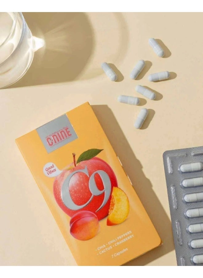 C-NINE مكمل غذائي سي ناين C9 7 كبسولات - Image 2