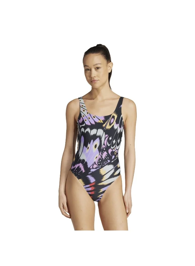 adidas Farm Ubck Suit Purple Swim Swimwear For Women 32"