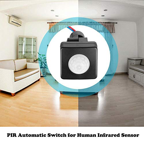 KOOBOOK 1Pcs PIR Body Infrared Motion Sensor Automatic Switch Motion Distance Delay Time Adjustable - Image 5