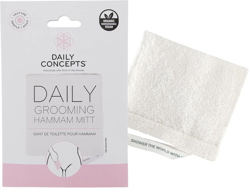 Daily Concepts Daily Hammam Mitt Grooming - Image 1