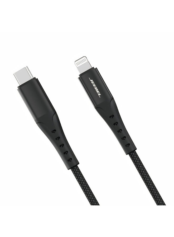 JEEBEL Lightning Charging Cable 2M – Fast Charging & Data Transfer Cable (Model JE-B312) - Image 1
