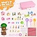 KNASON Rabbit and Hamster Sensory BinPlay Sand Kit for Girls and Boys with 22lbs Sensory Sand and BoxPet Sandbox Toys Role Pretend Play Beach Toy Birthday Present for Toddler Ages 3 4 5 6 7 8 - Image 4