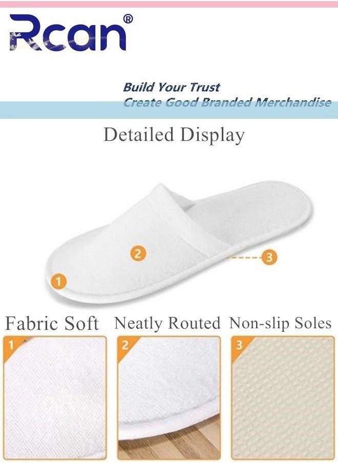 25 Pairs Disposable Slippers Non Slip Soft Portable Travel Slippers Breathable Sweat Absorbing Washable Disposable Hot Spring Slippers Unisex Suitable for Home Outdoor Hotel - pzsku/Z2F46EED56A93659D0337Z/45/_/1693967429/2faf1d48-88e5-477e-b39b-8ac29778ba70