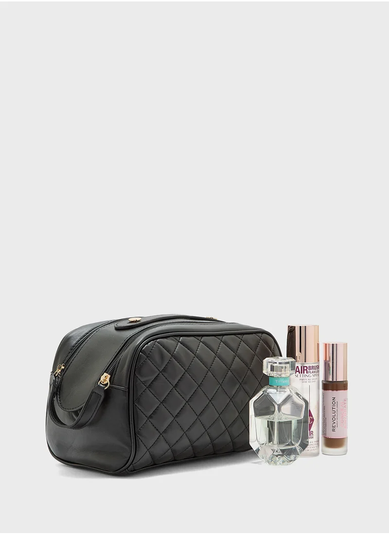 ايلا Quilted Cosmetic Bag