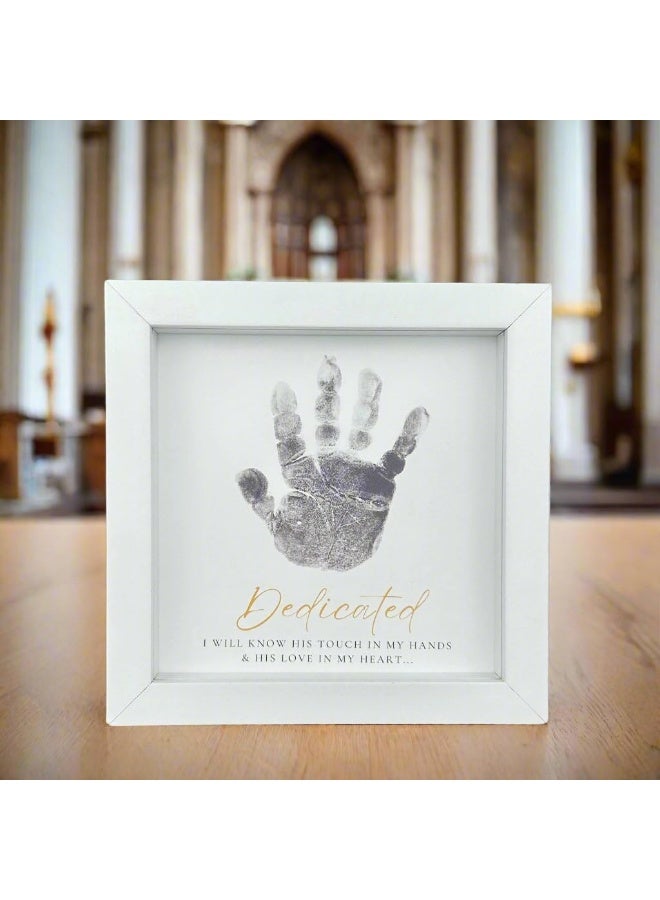 The Grandparent Gift Co. The Grandparent Gift Co. Growing in Faith Handprint Frame - Image 2