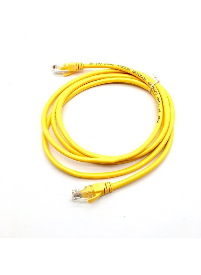 Generic Yi Dian Ling Super Class 5 Network Cables Finished Network Jumper 1 M 2 M 3 M 5 M 10 M Computer Router Network Cables-Color:Yellow (Super Five) Foot Meters-Line Length:1 M Network Cable  - Image 5