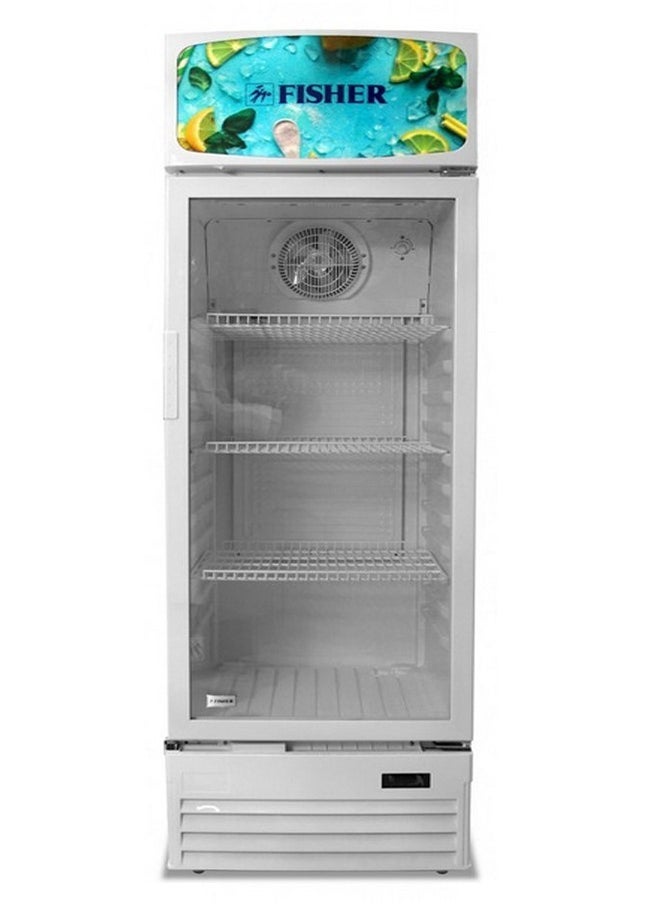FISHER Display Refrigerator 592 liters, 11.6 feet, Glass Door | FR-SC320W  - Image 1