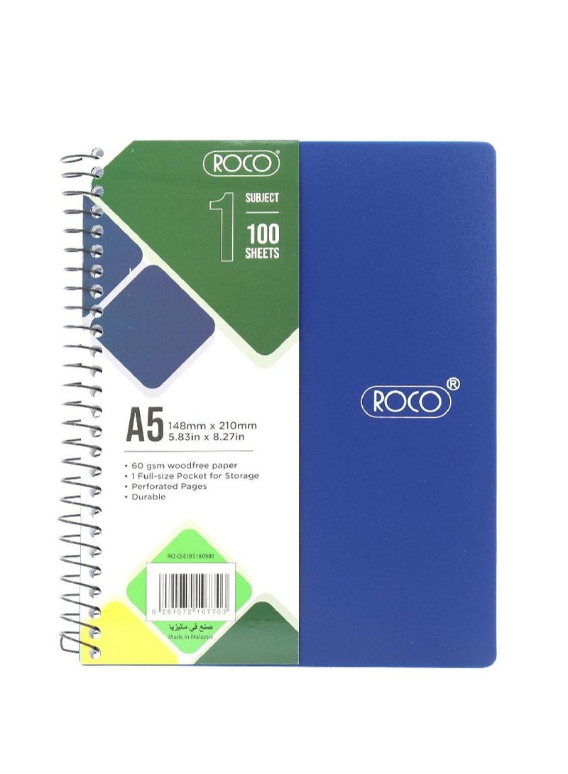 روكو دفتر ملاحظات نيون A5100 مسطر بأوراق - Image 1