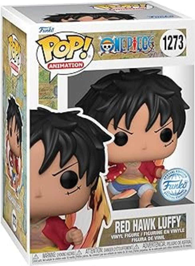 Funko Pop One Piece Luffy (Red Hawk) Pop Figure (AAA Anime Exclusive)