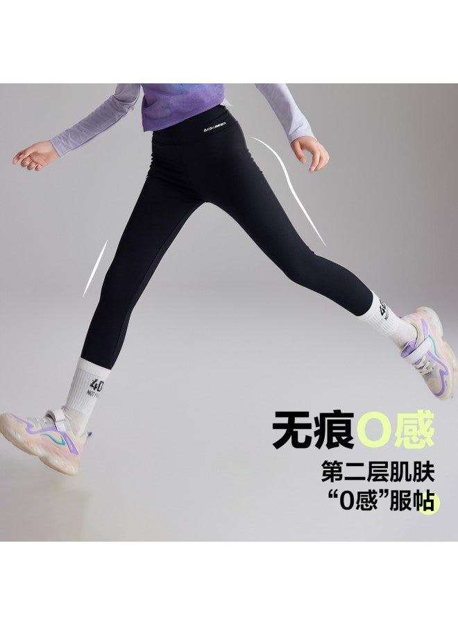 ASK JUNIOR Girls' Pants Autumn Fashion Shark Pants Children's Sports Running Pants Middle And Older Kids Cycling Pants Teenagers - Image 2