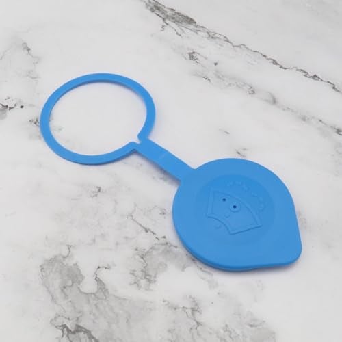 LT Easiyl 2PCS Windshield Washer Fluid Reservoir Cap Wiper Reservoir Tank Bottle Cap 76802-SZA-A01 Compatible with Honda Pilot 2009-2015 Blue - Image 4