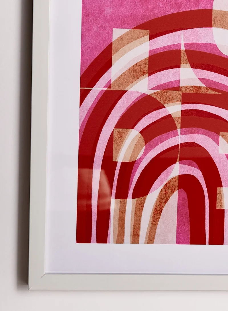 RIVER ISLAND Hope Rainbow A3 Print