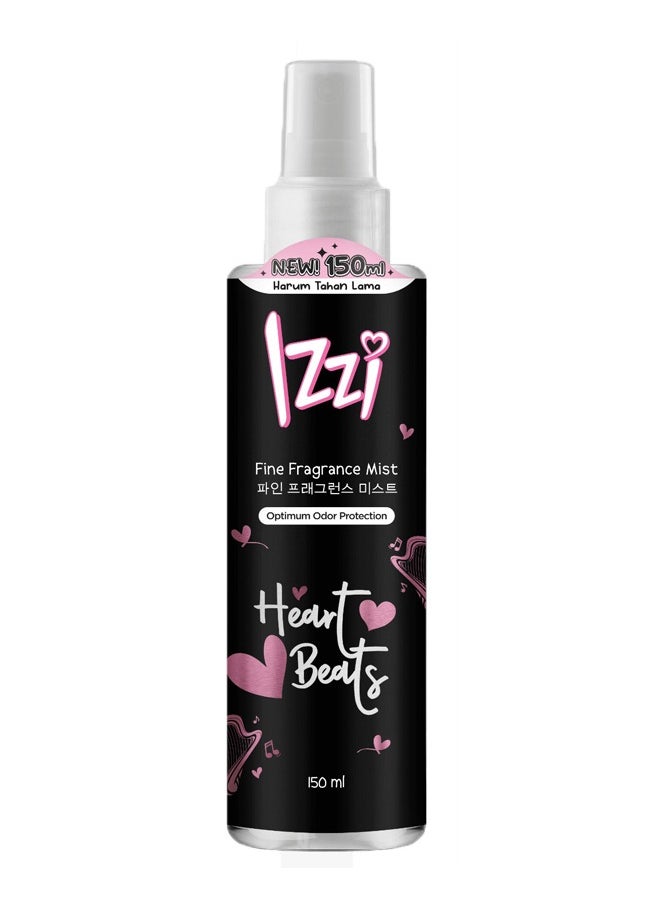 Izzi - Heart Beats Fine Fragrance Mist 150ml - Image 1