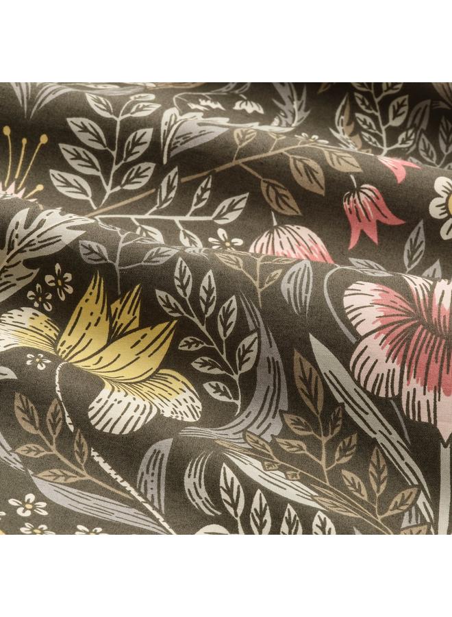 إيروريكس غطاء لحاف وغطاء وسادة، أخضر داكن/متعدد الألوان، 150×200/50×80 سم - Image 3