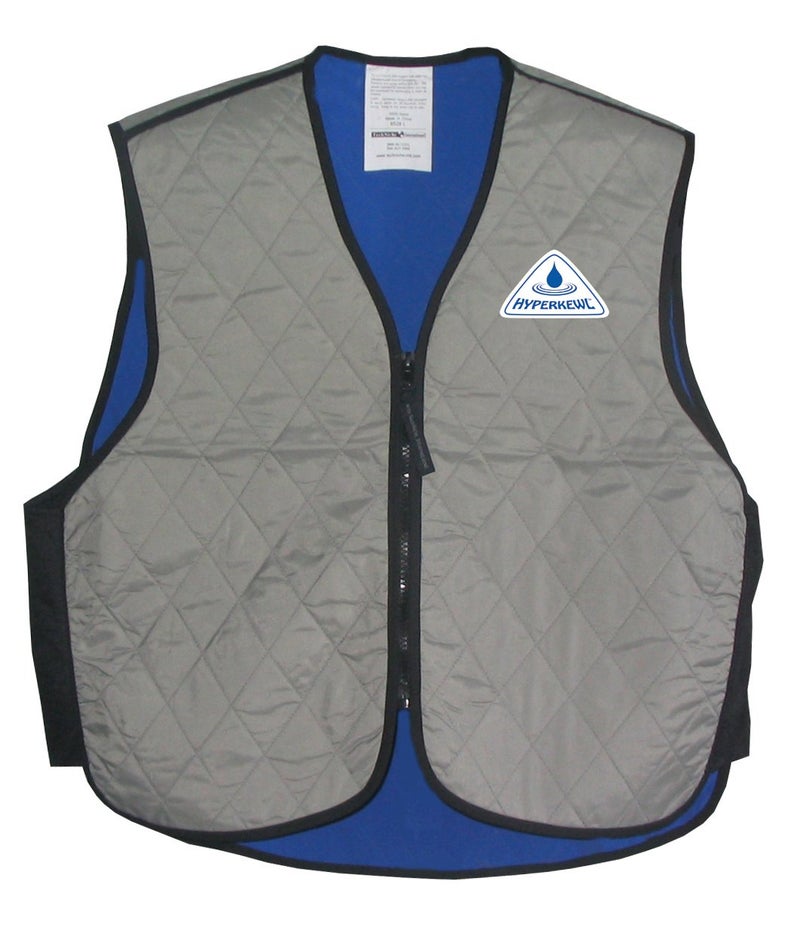HyperKewl TechNiche International Mens Modern Safety-vests, Silver, Medium US - Image 1