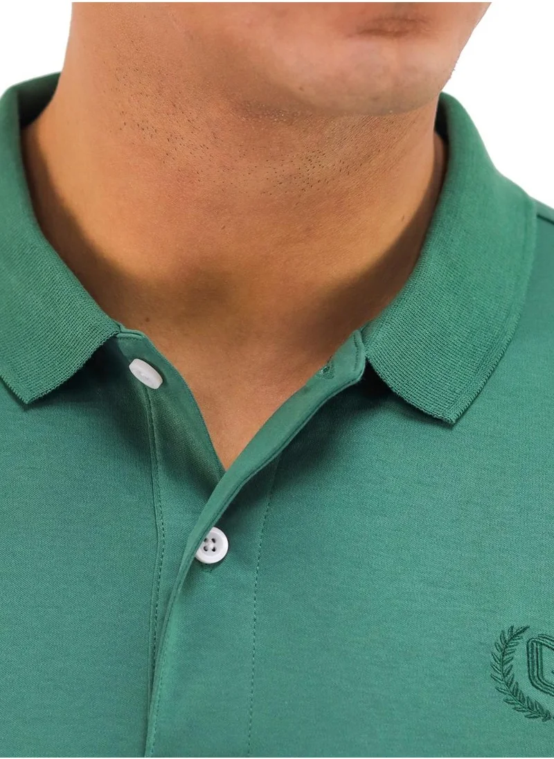 جيوردانو Men's Liquid Touch Polo - Green