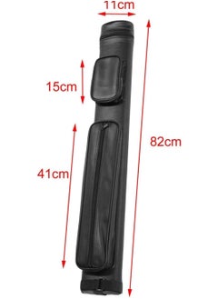 Generic Billiard Pool Cue Bag 4 Holes Carrying Case Pouch for Billiard Stick Rod Black SC 2x4 Pool Cue Case  - Image 4