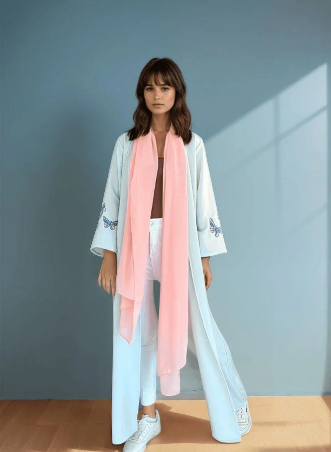 مشروع بلا اسم Bloomin Butterfly - Abaya & Scarf Set