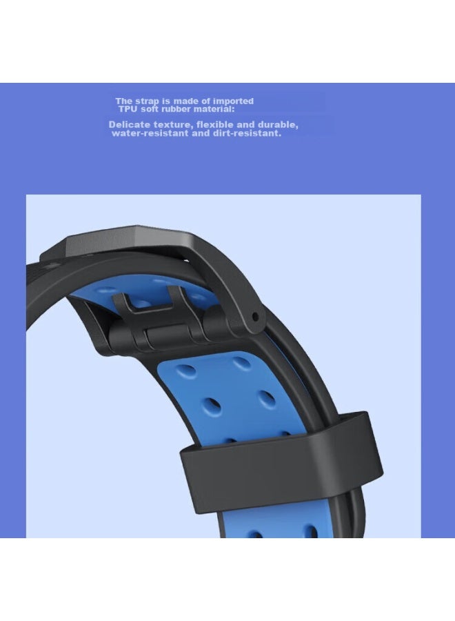 Ten Flashes Shan Xiaotiancai Watch Strap Z7s/z7/z7a/z9/z8/z6s/z6/z5a/z2/z3/05/d3/q1a/q2a Children's Smarch Strap, Fengxin Purple - Image 5