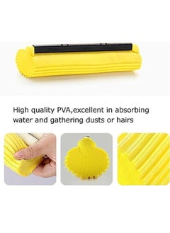 Happy Home PVA Sponge Replacement Mop Head for Floor Cleaning, 28cm Spin Mop Heads, Safe for Use on Wood Tiles, Floor Mop  - Image 4