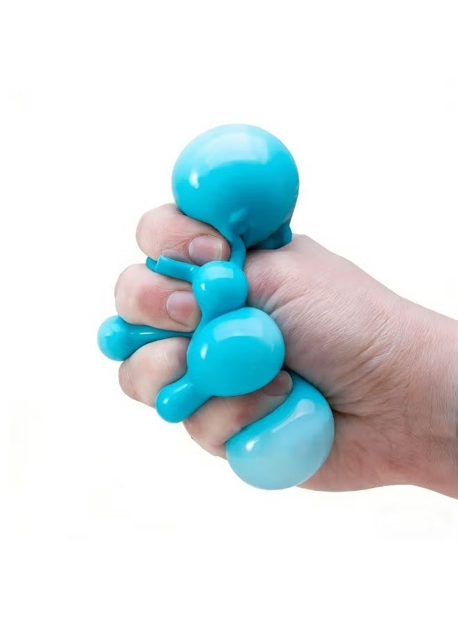 Needoh 3-Pack The Squeezable Ball provides a quiet and gentle sensory experience for children and adults, effectively relieving anxiety, stress, and irritability. It's an ideal stress-relief toy for the office, classroom, or home. - Image 2
