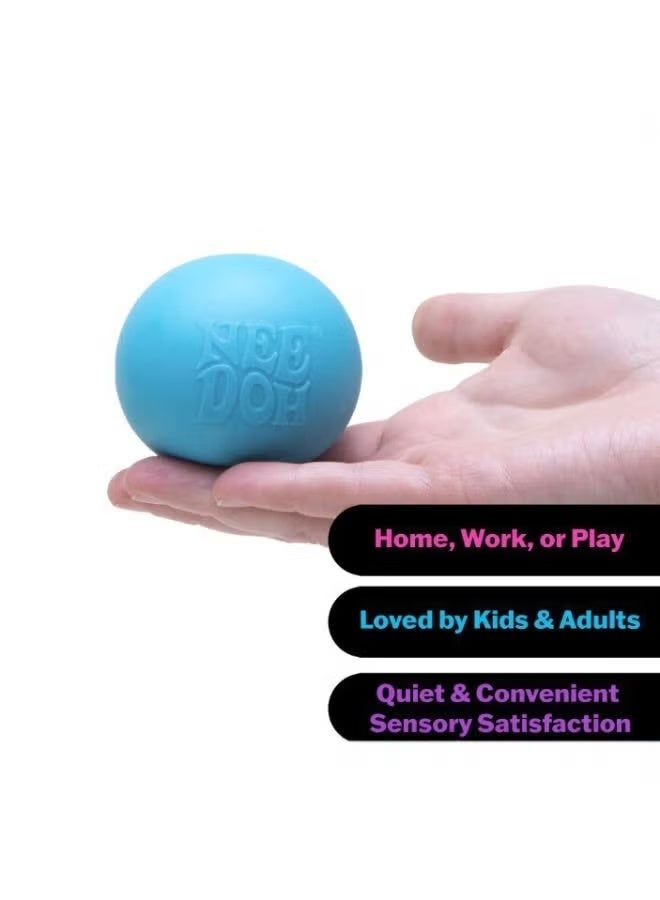 Needoh 3-Pack The Squeezable Ball provides a quiet and gentle sensory experience for children and adults, effectively relieving anxiety, stress, and irritability. It's an ideal stress-relief toy for the office, classroom, or home. - Image 3
