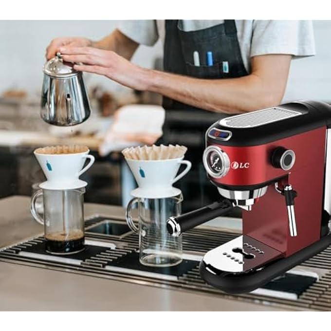 FIPKA DlcCm7318 Dlc Espresso Coffee Maker 1000Ml 1450 Watt 15 Bar - Image 2