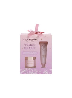 Profusion Cosmetics Frosted Snow Sparkle Sugar Lip Scrub And Hydrating Lip Balm Exfoliating Lip Scrub And Nourishing Lip Balm With Long Lasting Hydration Vegan And Cruelty Free  - Image 2