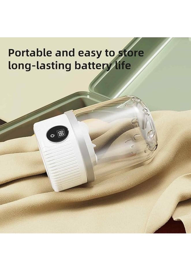 M MIAOYAN Portable Rechargeable Mini Underwear Washing Machine - Wireless Automatic Underwear Washing Machine with 3000mAh Battery, Compact Laundry Cleaner for Bras, Socks, Travel, Dorm, RV - Image 5