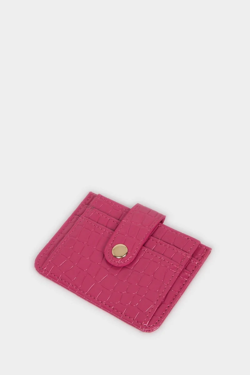 DeFacto Woman Faux Leather Business Card Wallet