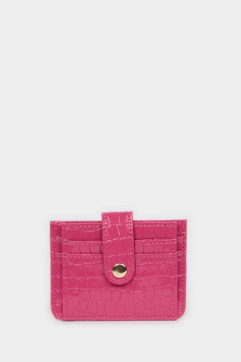 DeFacto Woman Faux Leather Business Card Wallet