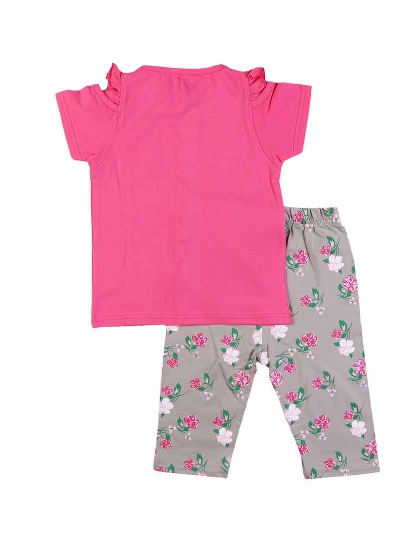 Zercon Summer Pajama Set for Girls 7320 - Image 3