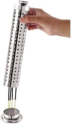 Konquer TimeS Stainless Steel Agarbatti Stand/Incense Holder with Dhoop Holder(Pack of 2) - Image 2