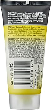 John Frieda John Frieda Go Blonder Lighting Conditioner for Blonde Hair Travel Size 50 ml  - Image 2