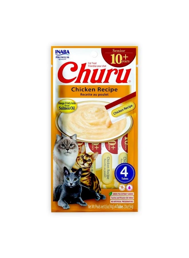 INABA Churu Senior Cat Chicken  -  56G - Image 1