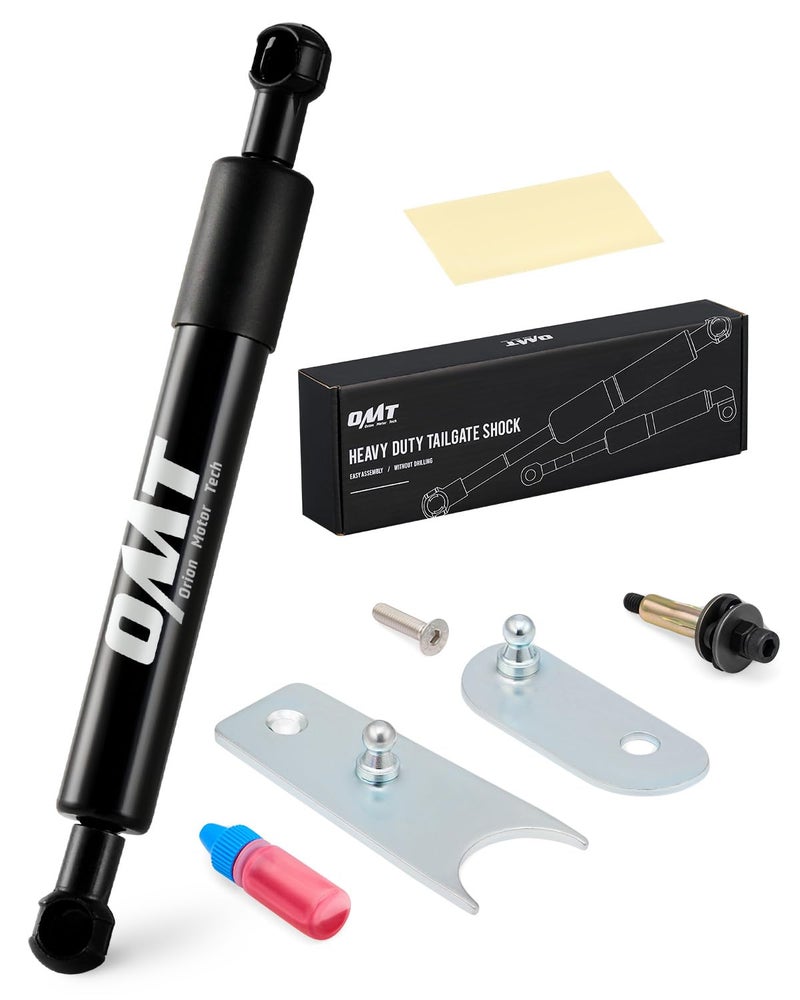 Orion Motor Tech Compatible with 07-19 Silverado Sierra Pickup Tailgate Assist, Truck Tail Gate Lift Assist Tailgate Shock Compatible with 2007-2019 Chevy Silverado GMC Sierra 1500 2500 3500 HD - Image 1