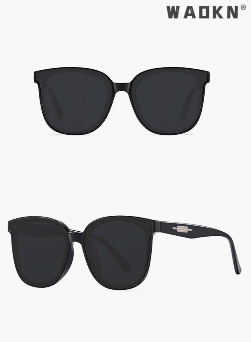 دبليو أيه أو كي أن نظارات شمسية مستقطبة للرجال والنساء، نظارات شمسية كلاسيكية للقيادة للسيدات، نظارات شمسية عصرية للنساء في الهواء الطلق حماية 100% من الأشعة فوق البنفسجية 400، نظارات شمسية عصرية مضادة للوهج للقيادة - Image 5