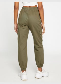 KOTON Cargo Trousers Pocket Detail Drawstring  - Image 4