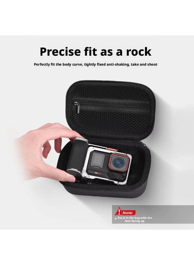 حمل حالة لـ Insta360 Ace Pro 2 / Ace Pro Street Photography Kit كيس تخزين قضية صلبة عمل كاميرا معدنية / قضية واقية قبضة أصلية - Image 4