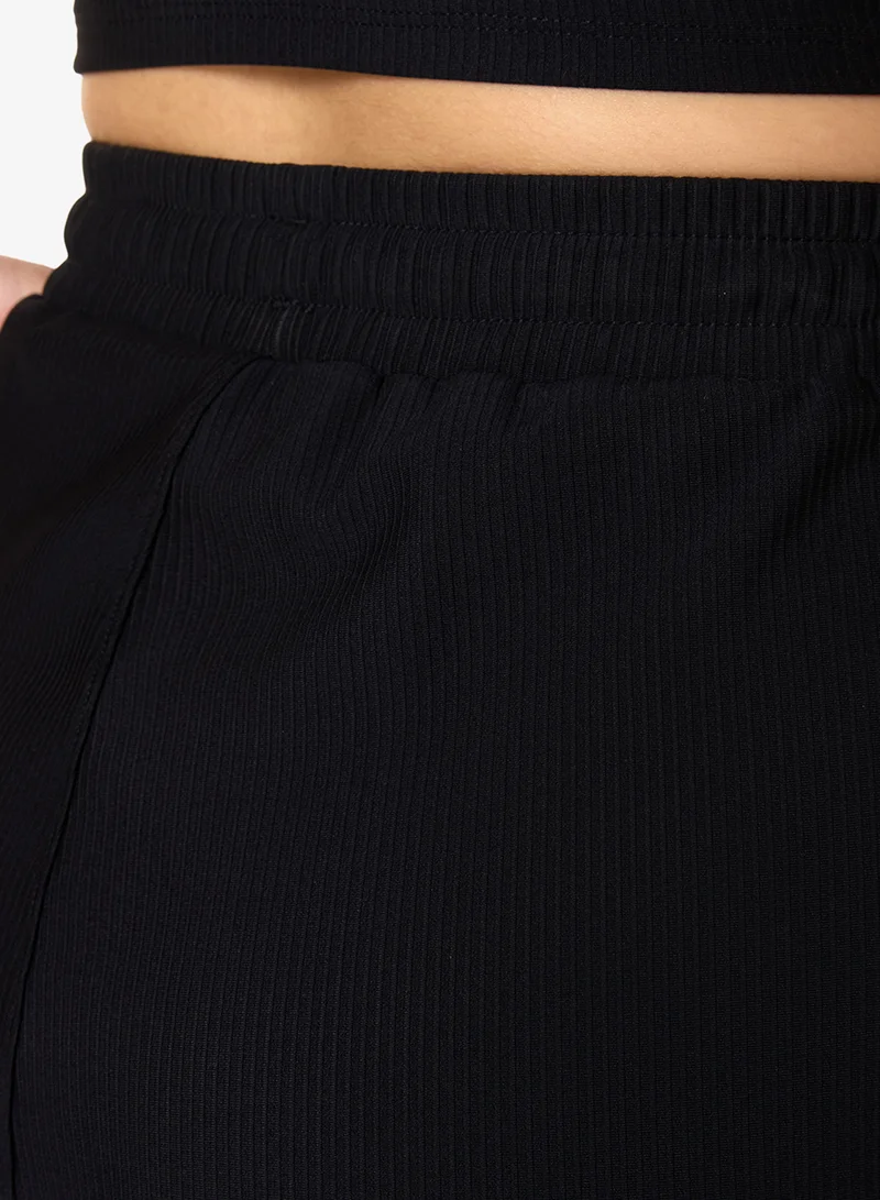 SQUATWOLF  Ribbed Wide Leg Pants for Women | Best Price UAE
