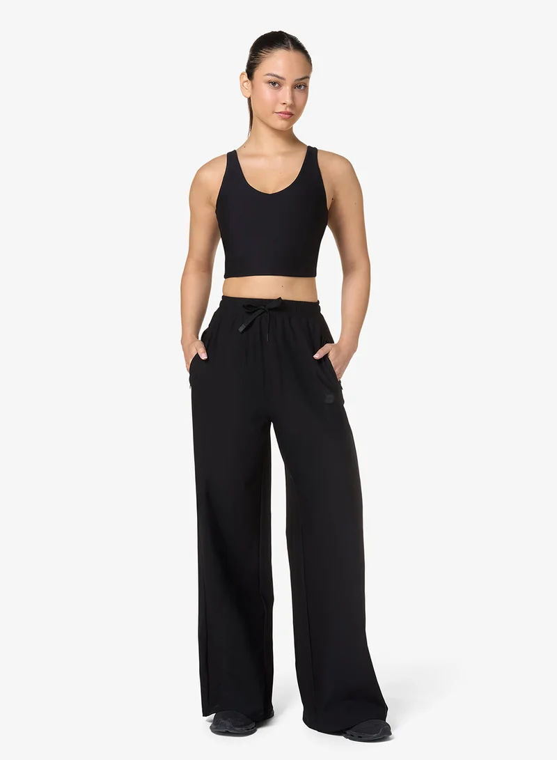 سكوات وولف بنطلون واسع مضلع