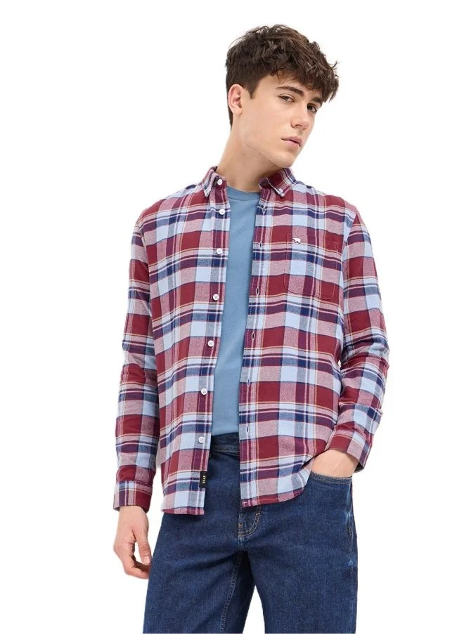 THE BEAR HOUSE Men's Shirt for Casual and Formal Wear | Classic Button-Down Style for Office, Daily Use, Travel, Events & All-Season Outfits | Versatile & Stylish Wardrobe Essential for Every Occasion